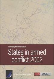 Cover of: States In Armed Conflict 2002 (Uppsala Department of Peace and Conflict Research, Research Report)