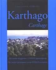 Cover of: Carthage: The Swedish Participation in the UNESCO Excavations