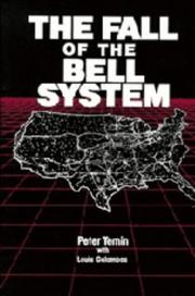 Cover of: fall of the Bell system | Peter Temin