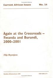 Cover of: Again at the Crossroads:Rwanda and Burundi, 2000-2001: Current African Issues No. 24 (Current African Issues)