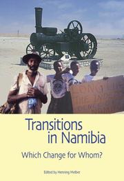 Cover of: Transitions in Namibia: Which Change for Whom? (Liberation and Democracy in Southern Africa)