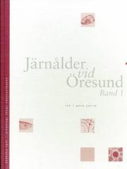 Cover of: Jarnaldersbonder Vid Oresund Band 1: Specialstudier Och Syntes (Skanska Spar - Arkeologi Längs Västkustbanan)