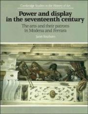 Power and display in the seventeenth century by Janet Southorn