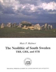 Cover of: Neolithic of South Sweden: Trb, Grk, & Str