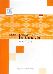 Cover of: Democratization in Indonesia: An Assessment (Capacity-Building Series, 9)