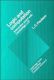 Logic and computation by Lawrence C. Paulson