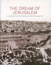 Cover of: The Dream of Jerusalem by Mia Grondahl