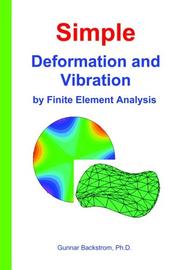 Cover of: Simple Deformation and Vibration by FEA