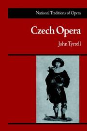 Cover of: Czech opera