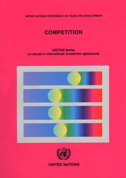 Cover of: Competition by United Nations Conference