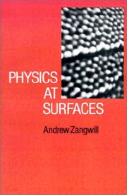 Physics at surfaces by Andrew Zangwill
