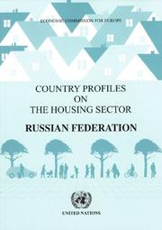 Cover of: Country Profiles on the Housing Sector: Russian Federation