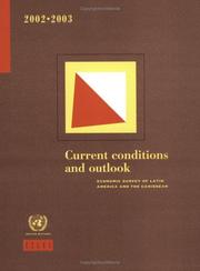 Cover of: Economic Survey of Latin America and the Caribbean, 2002-2003: Cuurent Conditions and Outlook (Economic Survey of Latin America and the Caribbean)