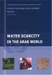 Cover of: Water Scarcity In The Arab World