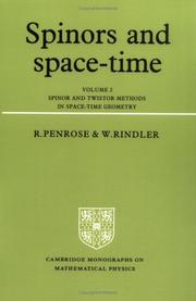 Cover of: Spinors and Space-Time by Roger Penrose, Wolfgang Rindler