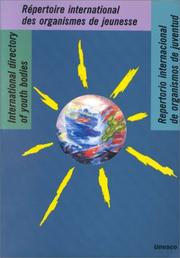 Cover of: International Directory of Youth Bodies 1990