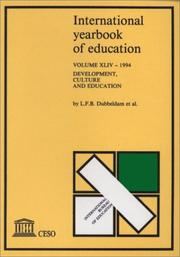 Cover of: International Yearbook of Education, 1994: Development, Culture and Education (International Yearbook of Education)