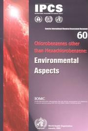 Cover of: Chlorobenzenes (Concise International Chemical Assessment Document, No. 60) (Concise International Chemical Assessment Document)