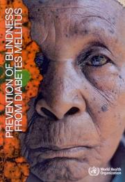 Cover of: Prevention of Blindness from Diabetes Mellitus