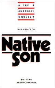 Cover of: New essays on Native son by edited by Keneth Kinnamon.