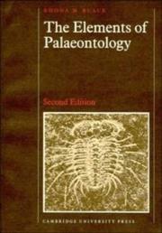 Cover of: The elements of palaeontology