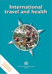 Cover of: International Travel and Health by World Health Organization (WHO)