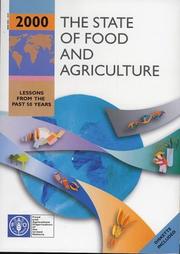 State of Food and Agriculture 2000 by Food and Agriculture Organization of the United Nations