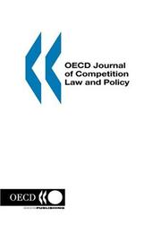 Cover of: OECD Journal of Competition Law and Policy: Volume 1 Issue 4