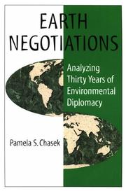 Cover of: Earth Negotiations: Analyzing Thirty Years of Environmental Diplomacy