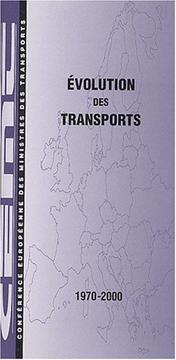 Cover of: Evolution DES Transports by Ecmt