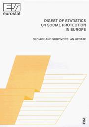 Cover of: Digest of statistics on social protection in Europe. by European Communities