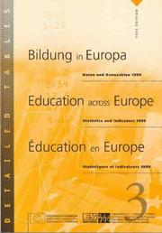 Cover of: Bildung in Europa/Education Across Europe/Education En Europe: Statistics and Indicators 1999 : Multilingual (Eurostat Theme 3)