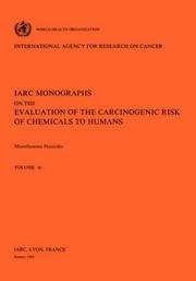 Cover of: Vol 30 IARC Monographs: Miscellaneous Pesticides (IARC Monographs on the Evaluation of Carcinogenic Risks to H)