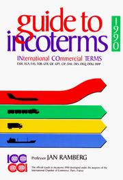 Cover of: Guide to incoterms 1990