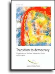 Cover of: Transition to democracy by edited by the International Institute for Democracy.