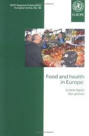Cover of: Food and Health in Europe | Aileen Robertson