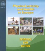 Cover of: Physical activity and health in Europe