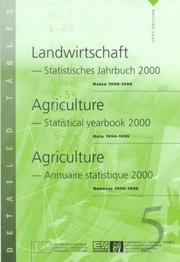 Cover of: Agriculture