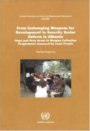 From exchanging weapons for development to security sector reform in Albania by Geofrey Mugumya