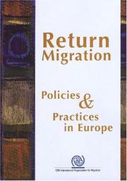 Cover of: Return Migration | 