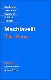 Cover of: Machiavelli by Niccolò Machiavelli