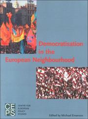 Cover of: Democratisation in the European Neighbourhood