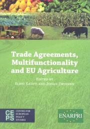 Cover of: Trade Agreements, Multifunctionality and EU Agriculture