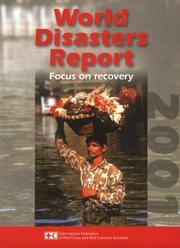 Cover of: World Disasters Report 2001 by Jonathan Walter