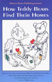 Front cover of How Teddy Bears find Their Homes by David Kenneth Waldman