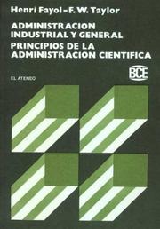 Cover of: Administracion Industrial y General