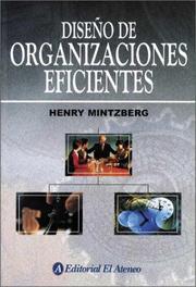 Cover of: Diseno De Organizaciones Eficientes