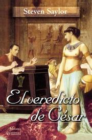 Cover of: El Veredicto De Cesar/ the Judgment of Caesar by Steven Saylor