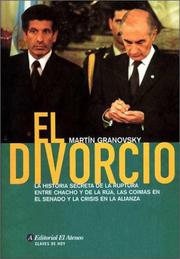 Cover of: El Divorcio by Martin Granovsky