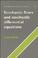 Cover of: Stochastic flows and stochastic differential equations